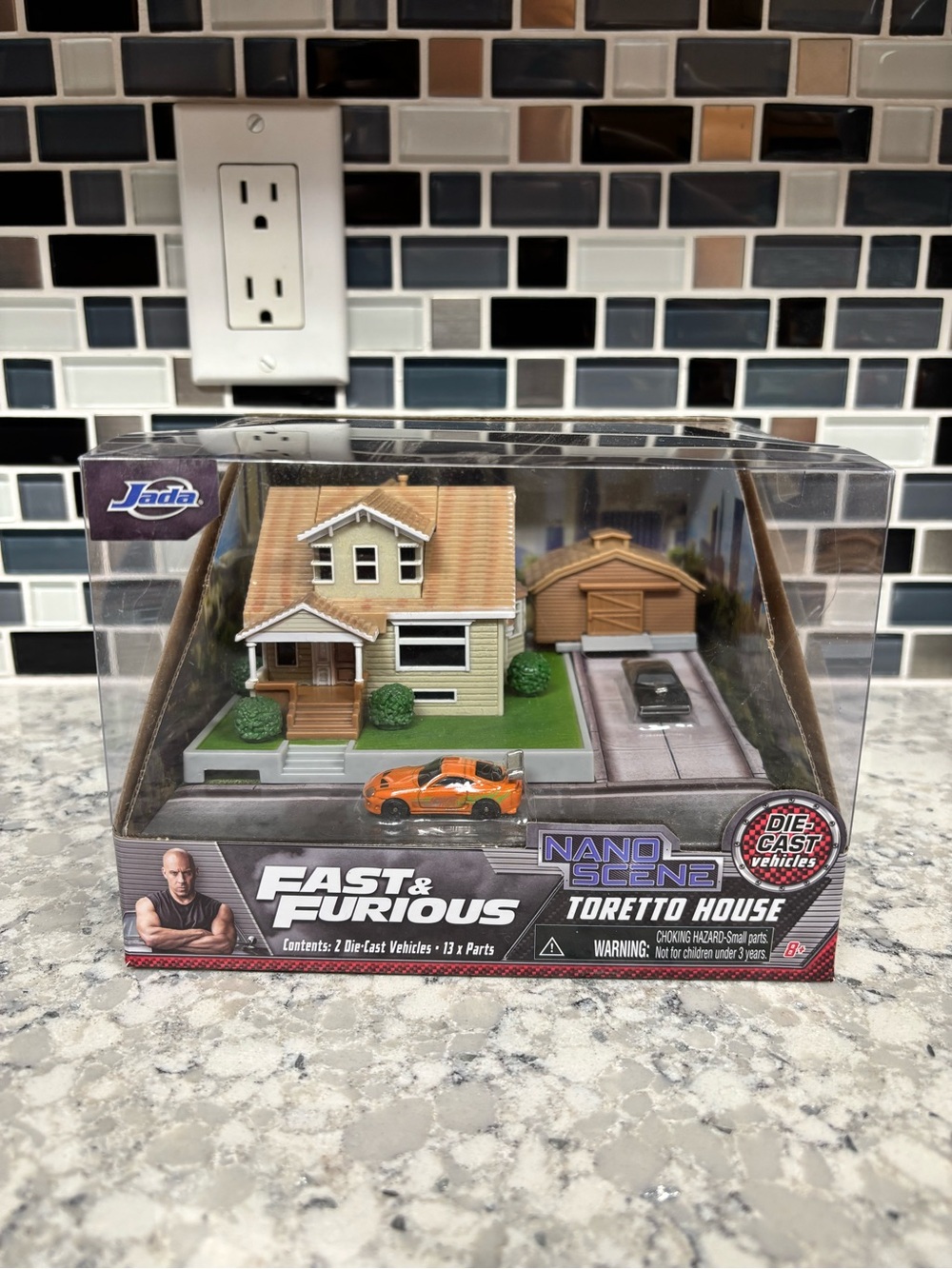 Nano Scene Fast & Furious Toretto House Playset